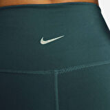 Nike Tight Fit High Rise 7/8 Leggings iç cepli Yüksek Belli Toparlayıcı Tayt Petrol Mavisi