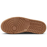 Nike Air Jordan 1 Low Leather Sneaker Unisex Hakiki Deri Günlük Spor Ayakkabı Krem