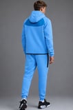 Nike Tech Fleece Mix Wr Full Zip Hoodie Kapüşonlu Unisex Sweatshirt Mavi