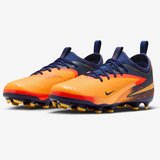 Nike Phantom 6 low Academy Erling Haaland Kids Football Shoes Çocuk Çoklu Zemin Kramponu Turuncu