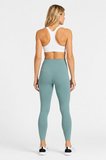 Nike Dri Fit Zenvy Gentle Support High Waisted 7/8 Leggings Kadın Yüksek Bel İç Cepli Spor Tayt Su Yeşili