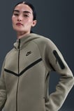 Nike Tech Fleece Full Zip Women Windrunner Hoodie Kapüşonlu Fermuarlı Kadın Sweatshirt Yeşil