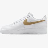 Nike Air Force 1 '07 AF1 Leather White Sneaker Hakiki Deri Erkek Günlük Spor Ayakkabı Beyaz