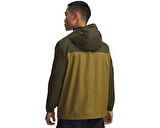 Under Armour Cloudstrike Colorblock Jkt Erkek Outdoor Yağmurluk Ceket 1381880-308 Yeşil