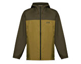 Under Armour Cloudstrike Colorblock Jkt Erkek Outdoor Yağmurluk Ceket 1381880-308 Yeşil