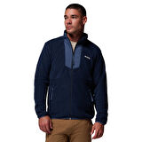 Sequoia Grove Full-Zip Fleece Erkek Lacivert Outdoor Polar AM0596-463