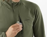 Salomon ESSENTIAL LIGHTWARM Erkek Outdoor Polar Ceket LC2444500 Yeşil
