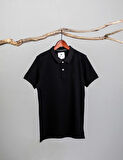 Adam Boxes Polo Yaka T-shirt Neo-Essential -Siyah