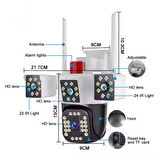 YS-24 PRO KAMERA  İP WİFİ DIŞ MEKAN