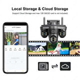 YS-18 PRO  IP WİFİ DIŞ MEKAN KAMERA