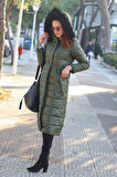 Günlük Kışlık Tam Boy Şişme Kadın Mont