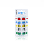 Sentinel Bıçak Sigorta 10A, 15A, 20A, 25A, 30A / 10LU SET - 19X19 MM