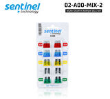 Sentinel Bıçak Sigorta 10A, 15A, 20A, 25A, 30A / 10LU SET - 19X19 MM