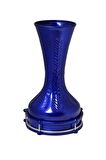 Saz 820c-bl Alüminyum Darbuka İşlemeli Statik Mavi 20cm