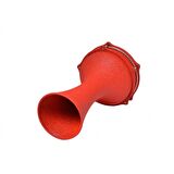 Saz 840a-orn Alüminyum Darbuka Krokodil Turuncu 20cm