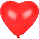 Kalp Şeklinde Balon 10 Adet Kalpli Balon Helyum 10'lu Paket