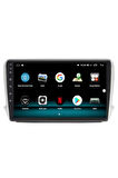 PEUGEOT 208 ANDROİD 10 MULTİMEDYA CARPLAY 2GB RAM + 32GB HDD NAVİGASYON EKRAN