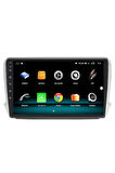 PEUGEOT 208 ANDROİD 10 MULTİMEDYA CARPLAY 2GB RAM + 32GB HDD NAVİGASYON EKRAN