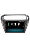 CİTROEN C-ELYSEE ANDROİD 10 MULTİMEDYA CARPLAY 2GB RAM + 32GB HDD NAVİGASYON EKRAN