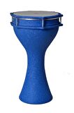 Saz 850k-bl Alüminyum Darbuka Krokodil Mavi 23.5cm