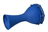 Saz 850k-bl Alüminyum Darbuka Krokodil Mavi 23.5cm