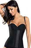 Kadın Siyah Agraflı Bel Ve Basen Toparlayıcı Korse