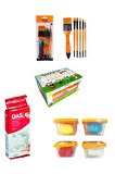 Rich 6'lı Karma Fırça Set 8 Das Seramik Hamuru 250gr Beyaz Smarta Kids Okul Seti 4lü