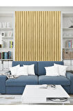 16x145cm 1 Adet ATC GOLD Prefabrik Ofis Konut Dekoratif Pvc Kaplama Lambiri Duvar Paneli