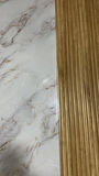 16x145cm 1 Adet ATC GOLD Prefabrik Ofis Konut Dekoratif Pvc Kaplama Lambiri Duvar Paneli