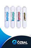 Conax Inline Orijinal 3 Aşama Filtre Seti + Postkarbon Filtre