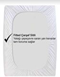 AY Home Terletmez 70 x 140 Su Geçirmez Alez Beyaz