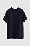 Ds Damat Slim Fit Lacivert %100 Pamuk T-Shirt 4HC141996753M 4HC141996753M