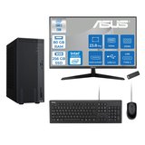 Asus Expertcenter P500MV Intel® Core™ Ultra 5 210H 4.8ghz Aı 80GB Ddr5 256GB SSD 23.8" 120Hz Intel® Intel® Graphics Freedos Mini Tower Masaüstü Bilgisayar D52108512B0DF26+ZETTAUSBBELLEK