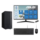 Asus Expertcenter P500MV Intel® Core™ Ultra 5 210H 4.8ghz Aı 32GB Ddr5 256GB SSD 23.8" 120Hz 6GB/RTX3050 WIN11PRO Mini Tower Masaüstü Bilgisayar D52108512B0D23P11+ZETTAUSBBELLEK