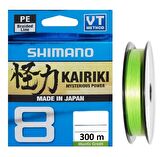 Shimano Kairiki 8 150m Mantis Green 0.19 mm