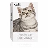 Catit Kedi Bakım Seti (3 Adet Tarak Makas Fırça) 