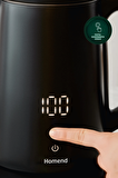 Homend Royaltea Cooltouch 1795H Dokunmatik Çift Duvarlı Paslanmaz Çelik Konuşan Çay Makinesi