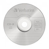 VERBATİM CD-R AZO 700MB 52X 80MIN 50Lİ PAKET