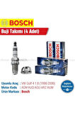 Volkswagen Golf 4 1.8 Uyumlu Buji Takımı 1998 1999 2000 2001 2002 2003 2004 2005 2006
