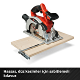 Einhell Akülü Daire Testere TE-CS 18/165-1 Li-Solo Power X-Change (18 V, Li-Ion, Ø165 x Ø20 mm Testere Bıçağı, Aletsiz Kesim Derinliği ve Açı Ayarı, Akü ve Şarj Cihazı Dahil Değildir)