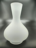AVİZE LAMBA CAMI.MAT(Buzlu cam gibi)RENKTE(Alt çapı:8.00cm-h:18.00cm)