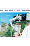 M01 Gri Çok Amaçlı Gimbal Özellikli Tripod Selfie Çubuğu