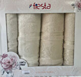 FİESTA %100 PAMUKLU HAMAM TAKIMI 