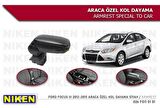 FORD FOCUS III 2012-2015 KOLÇAK ARACA ÖZEL KOL DAYAMA SİYAH