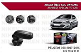 Peugeot 308 Araca Özel Kol Dayama Kolçak 2008-2013 arası Niken