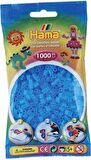 Hama Midi Boncuk 1.000'lik Şeffaf Aqua