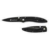 Smith Wesson® LPB Mini Drop Point Folding Knife, Black Çakı CKLPBCP