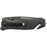 Smith & Wesson® Extreme Ops 2 Drop Point Serrated Katlanır Çakı SWEX2S