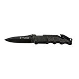 Smith Wesson® Border Guard Drop Point Black Katlanır Çakı SWBG1