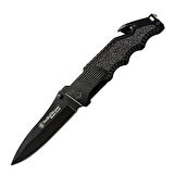 Smith Wesson® Border Guard Drop Point Black Katlanır Çakı SWBG1